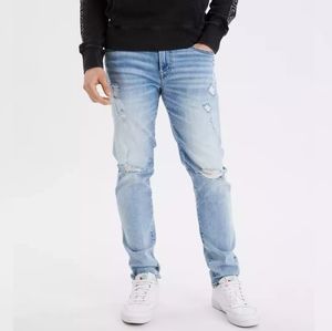 American Eagle Outfitters Airflex+ Athletic Fit Straight Legs Jeans Mens 34x30